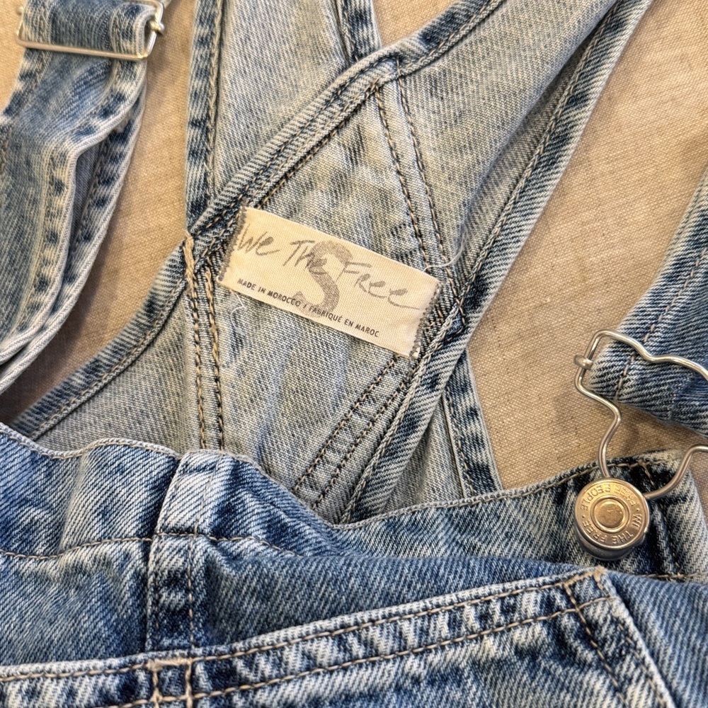 Free People Ziggy Shortalls 🌼 - Picture 5 of 7
